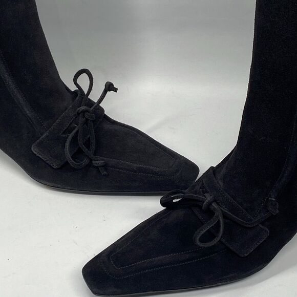 Burberry Storm Tall Suede Boots size 37 - Picture 10 of 15